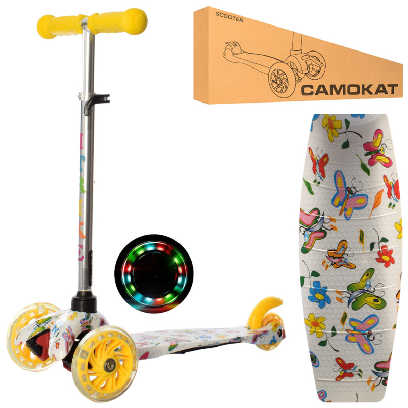 Самокат iTrike Mini BB 3-013-4-F-Y (yellow) Самокат iTrike Mini BB 3-013-4-F-Y (yellow)